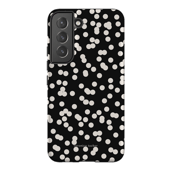 Mini Confetti Noir Printed Phone Cases Samsung Galaxy S22 / Armoured by Veronica Tucker - The Dairy