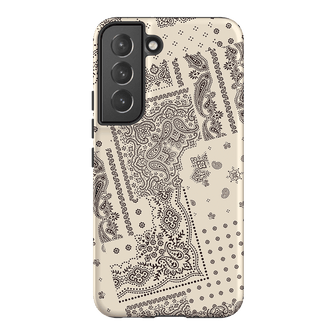 Paisley Ecru Printed Phone Cases Samsung Galaxy S22 / Armoured by The Dairy - The Dairy