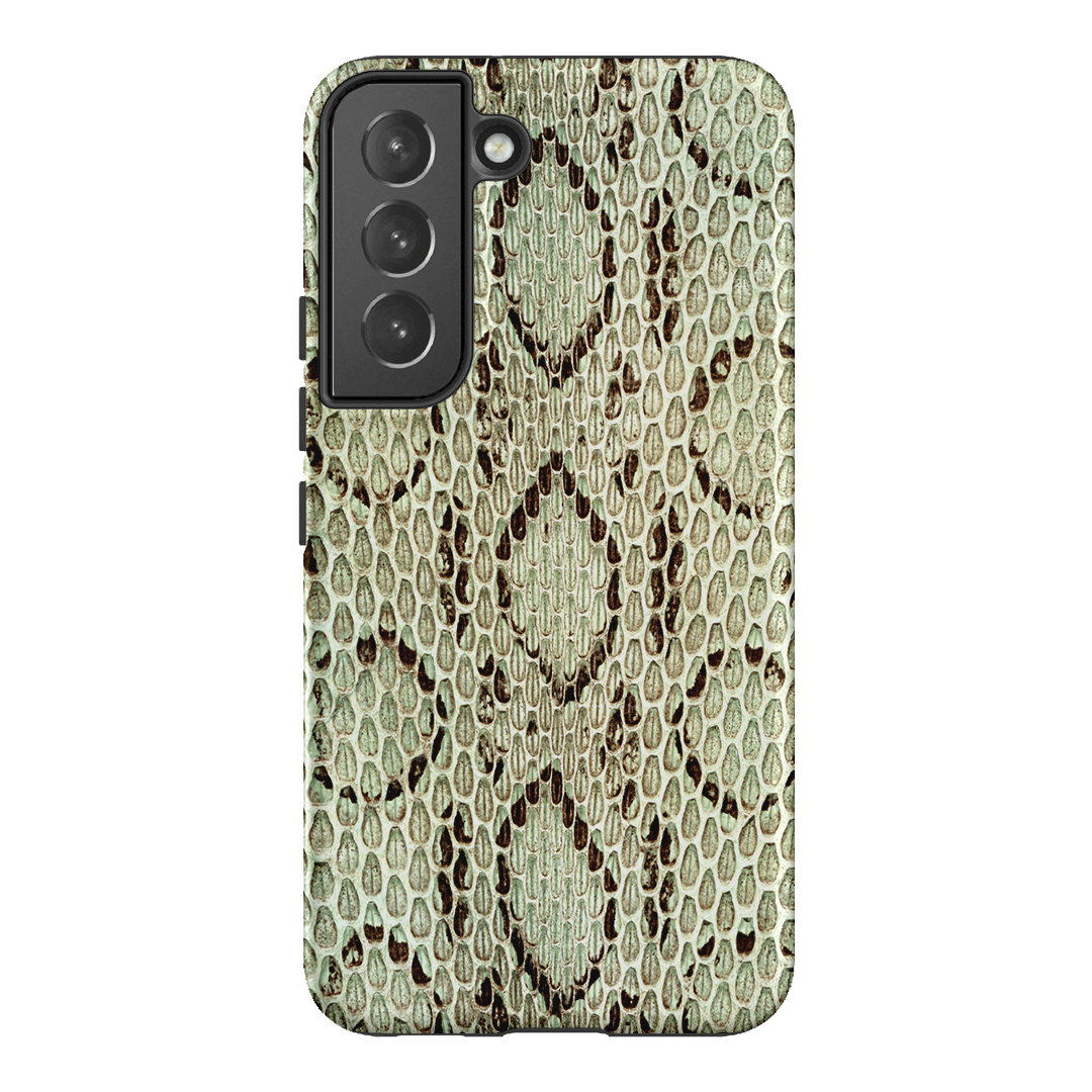 Pistachio Python Printed Phone Cases Samsung Galaxy S22 / Armoured by The Dairy - The Dairy