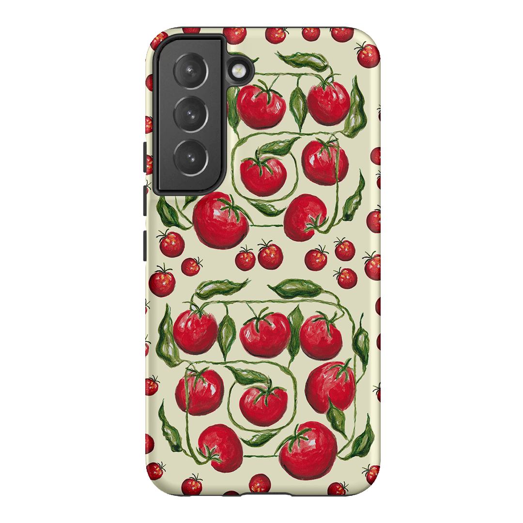 Red Tomatoes Printed Phone Cases Samsung Galaxy S22 / Armoured by BG. Studio - The Dairy
