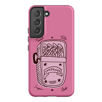 Sardine Social Pink Printed Phone Cases Samsung Galaxy S22 / Armoured by The Dairy - The Dairy
