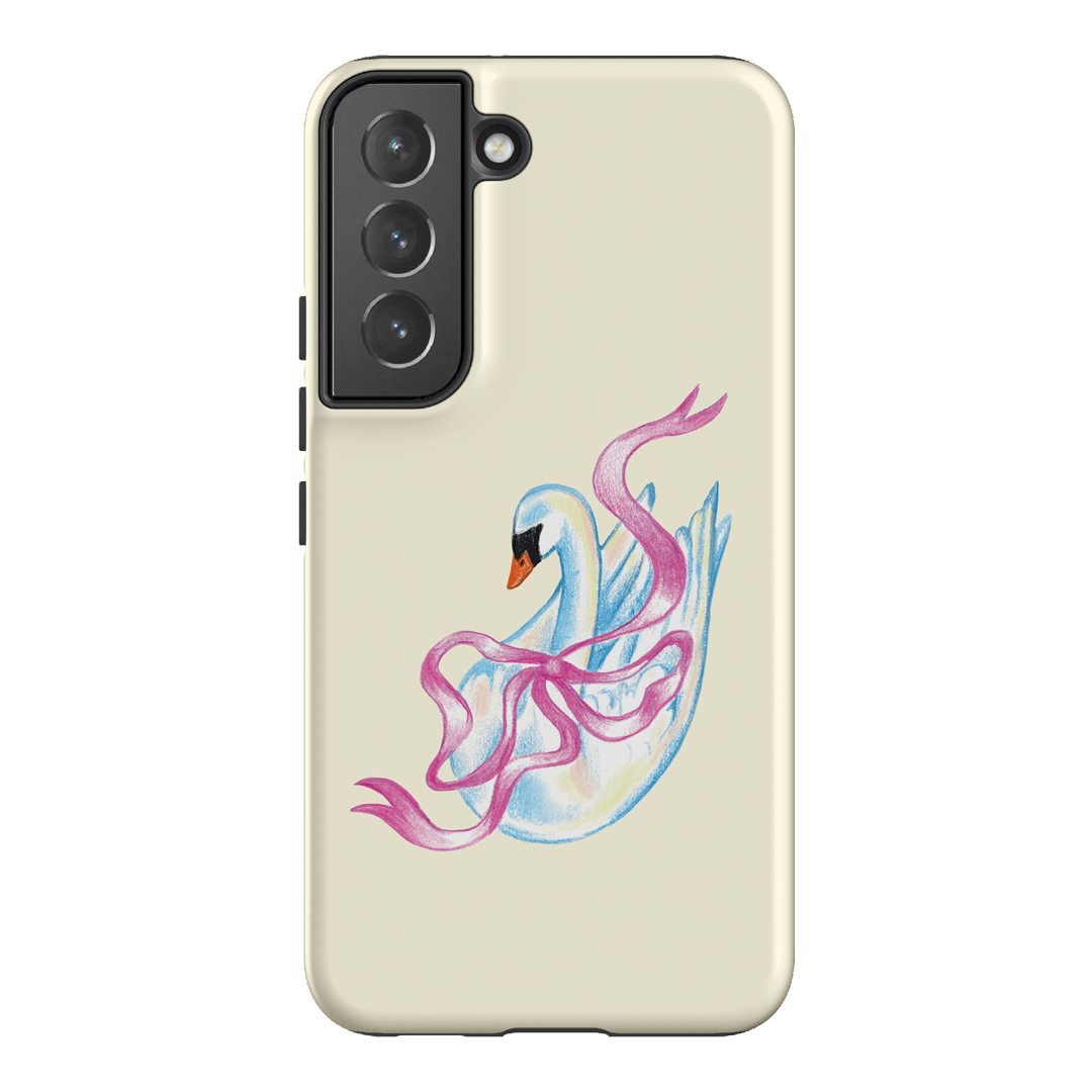 Satin Swan Printed Phone Cases Samsung Galaxy S22 / Armoured by Femke Studio - The Dairy