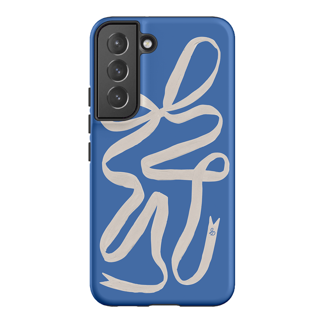 Something Blue Ribbon Printed Phone Cases Samsung Galaxy S22 / Armoured by Jasmine Dowling - The Dairy