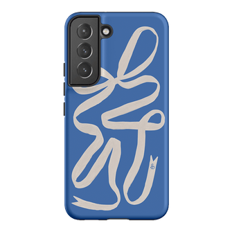 Something Blue Ribbon Printed Phone Cases Samsung Galaxy S22 / Armoured by Jasmine Dowling - The Dairy