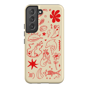 Spiced Cowboy Cream Printed Phone Cases Samsung Galaxy S22 / Armoured by Easty Beasty - The Dairy