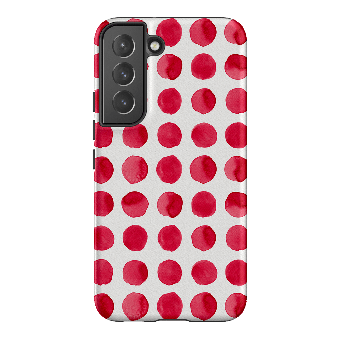 Spots in Red Printed Phone Cases by The Dairy - The Dairy
