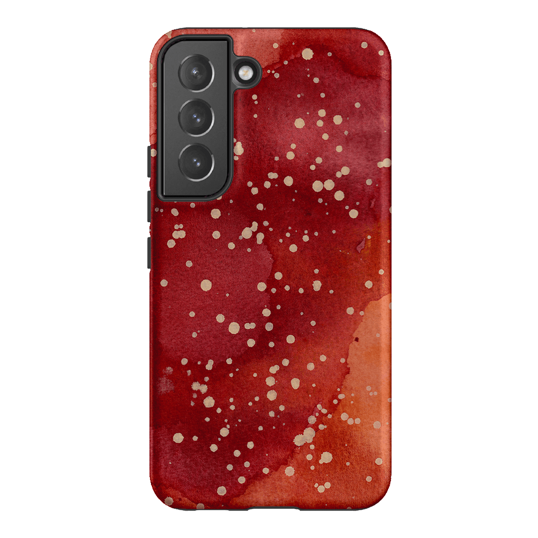 Spotty Rust Printed Phone Cases Samsung Galaxy S22 / Armoured by The Dairy - The Dairy