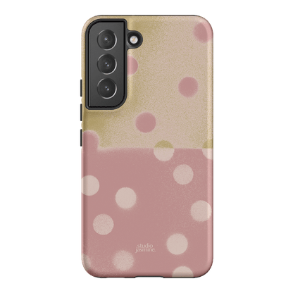 Strawberry Polka Dot Printed Phone Cases Samsung Galaxy S22 / Armoured by Jasmine Dowling - The Dairy