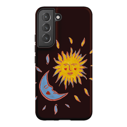 Sun & Moon Plum Printed Phone Cases Samsung Galaxy S22 / Armoured by BG. Studio - The Dairy