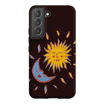 Sun & Moon Plum Printed Phone Cases Samsung Galaxy S22 / Armoured by BG. Studio - The Dairy
