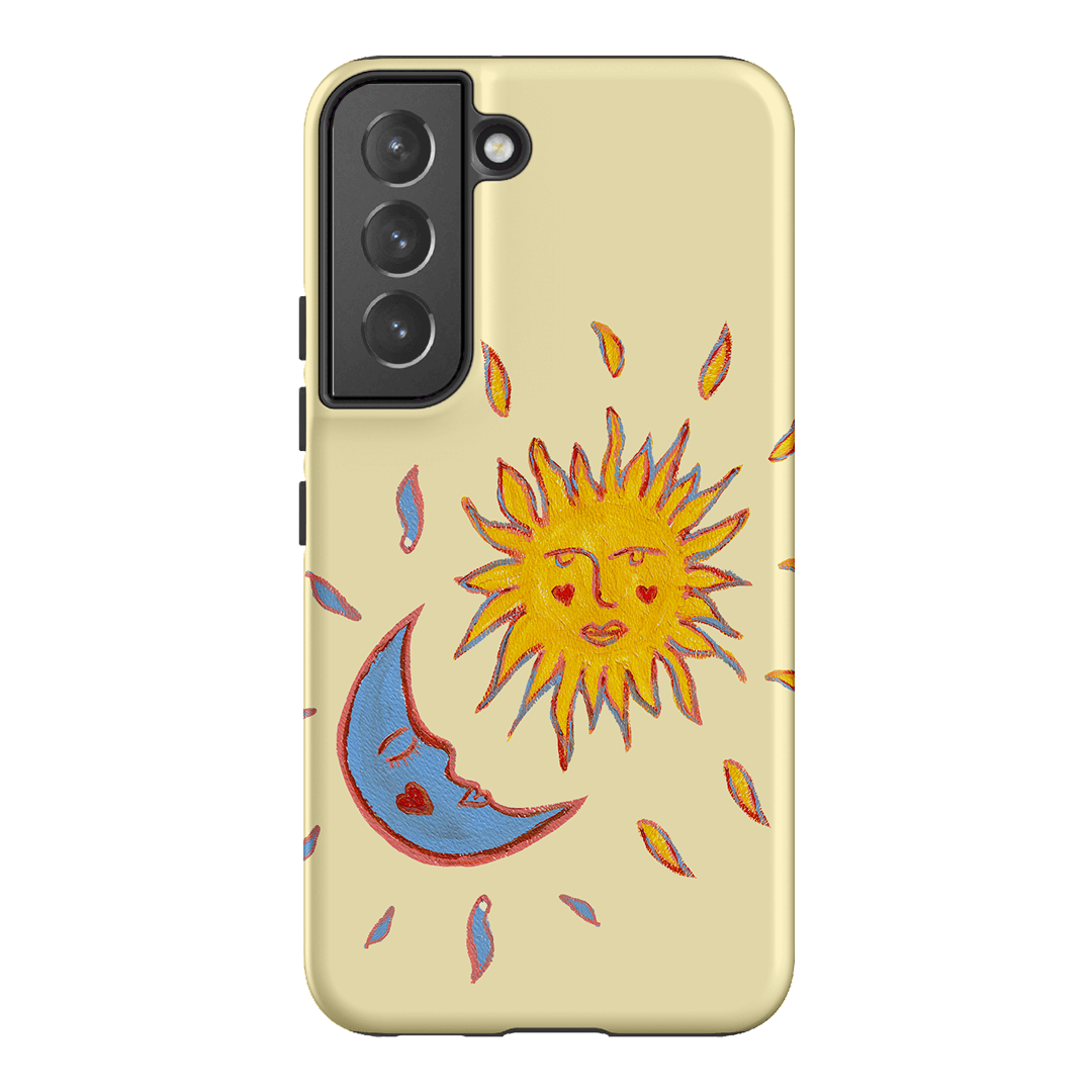 Sun & Moon Yellow Printed Phone Cases Samsung Galaxy S22 / Armoured by BG. Studio - The Dairy