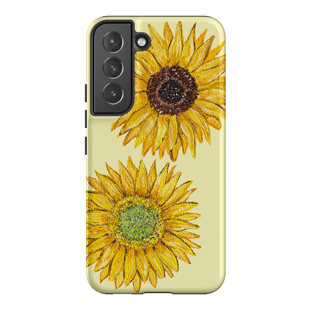 Sunflower Yellow Printed Phone Cases Samsung Galaxy S22 / Armoured by BG. Studio - The Dairy