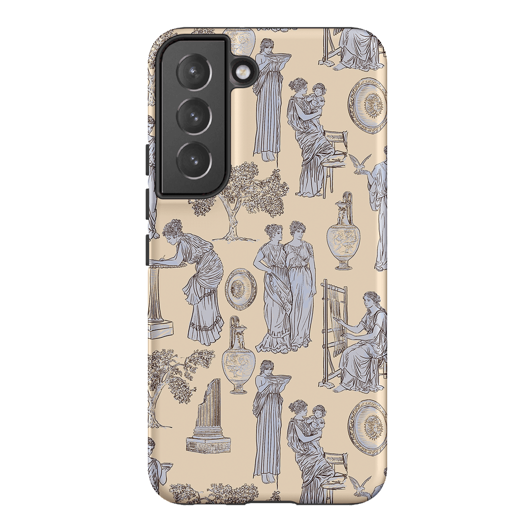 Symposium Alabaster Printed Phone Cases Samsung Galaxy S22 / Armoured by Veronica Tucker - The Dairy