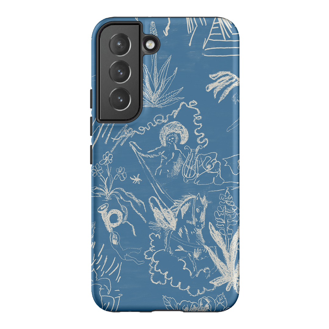 Temple Del Sol Printed Phone Cases Samsung Galaxy S22 / Armoured by Desmond & Dempsey - The Dairy