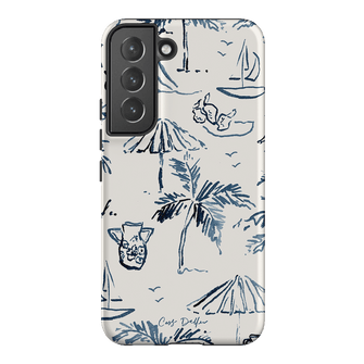 Balmy Blue Printed Phone Cases Samsung Galaxy S22 / Armoured by Cass Deller - The Dairy