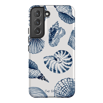 Blue Shells Printed Phone Cases Samsung Galaxy S22 / Armoured by Cass Deller - The Dairy