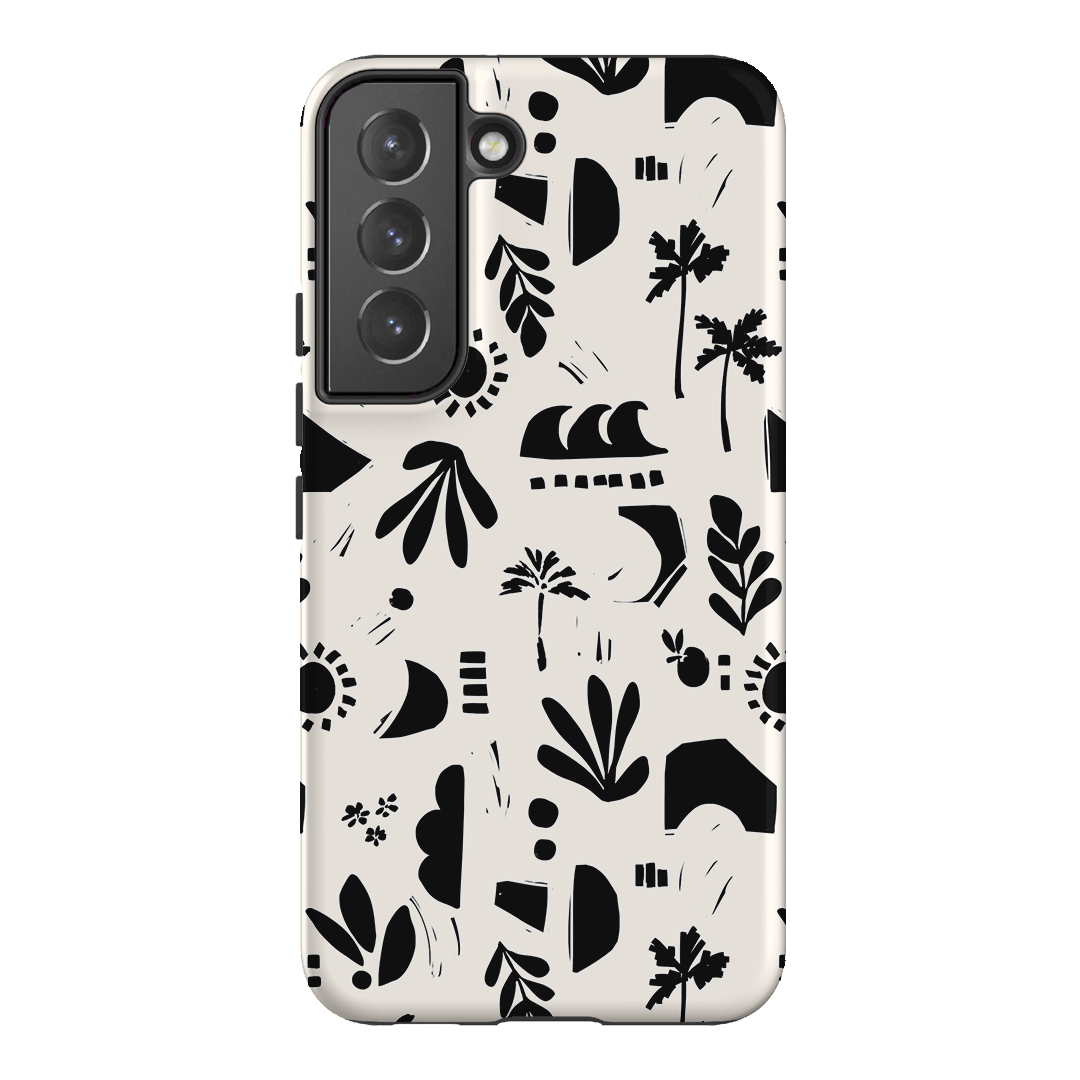 Inky Beach Printed Phone Cases Samsung Galaxy S22 / Armoured by Charlie Taylor - The Dairy