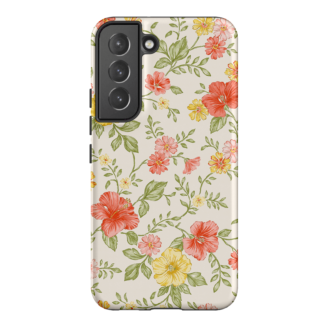 Hibiscus Printed Phone Cases Samsung Galaxy S22 / Armoured by Oak Meadow - The Dairy