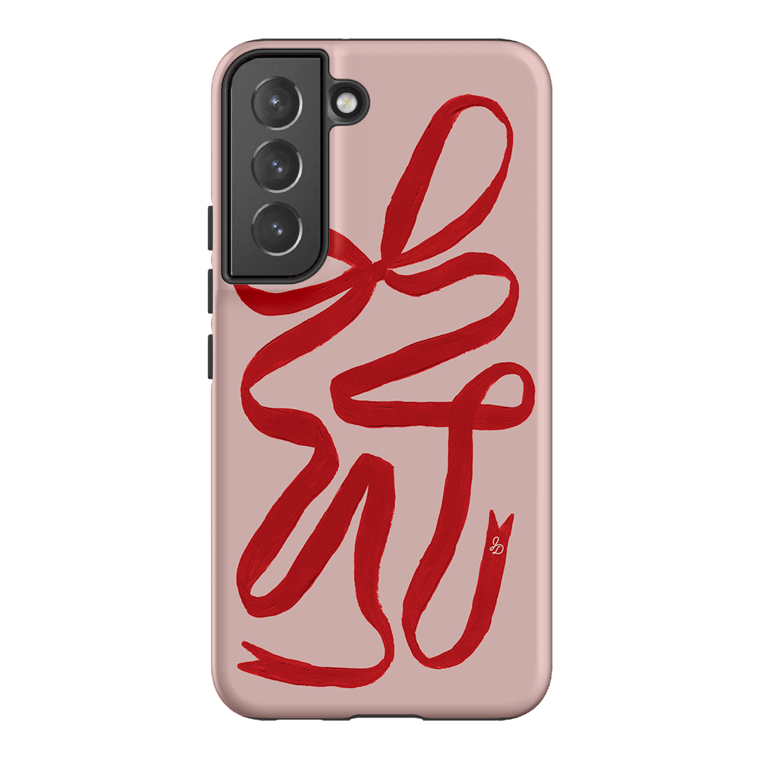 Valentine Ribbon Printed Phone Cases Samsung Galaxy S22 / Armoured by Jasmine Dowling - The Dairy