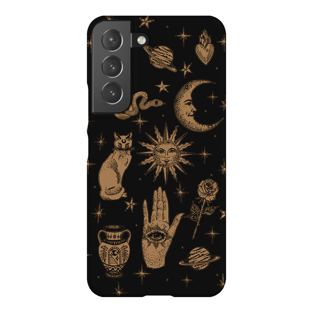 Astro Flash Noir Printed Phone Cases Samsung Galaxy S22 Plus / Snap by Veronica Tucker - The Dairy