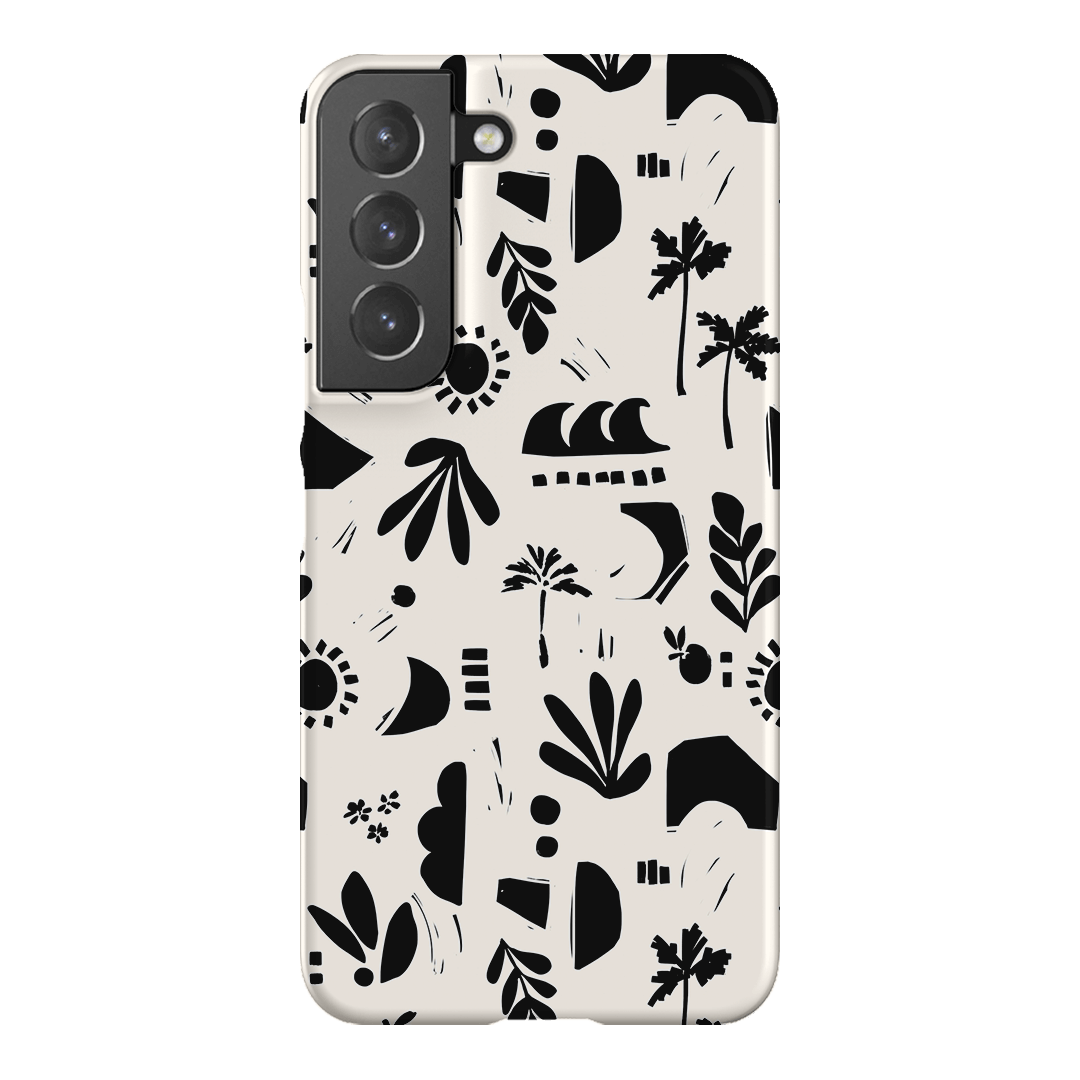 Inky Beach Printed Phone Cases Samsung Galaxy S22 Plus / Snap by Charlie Taylor - The Dairy