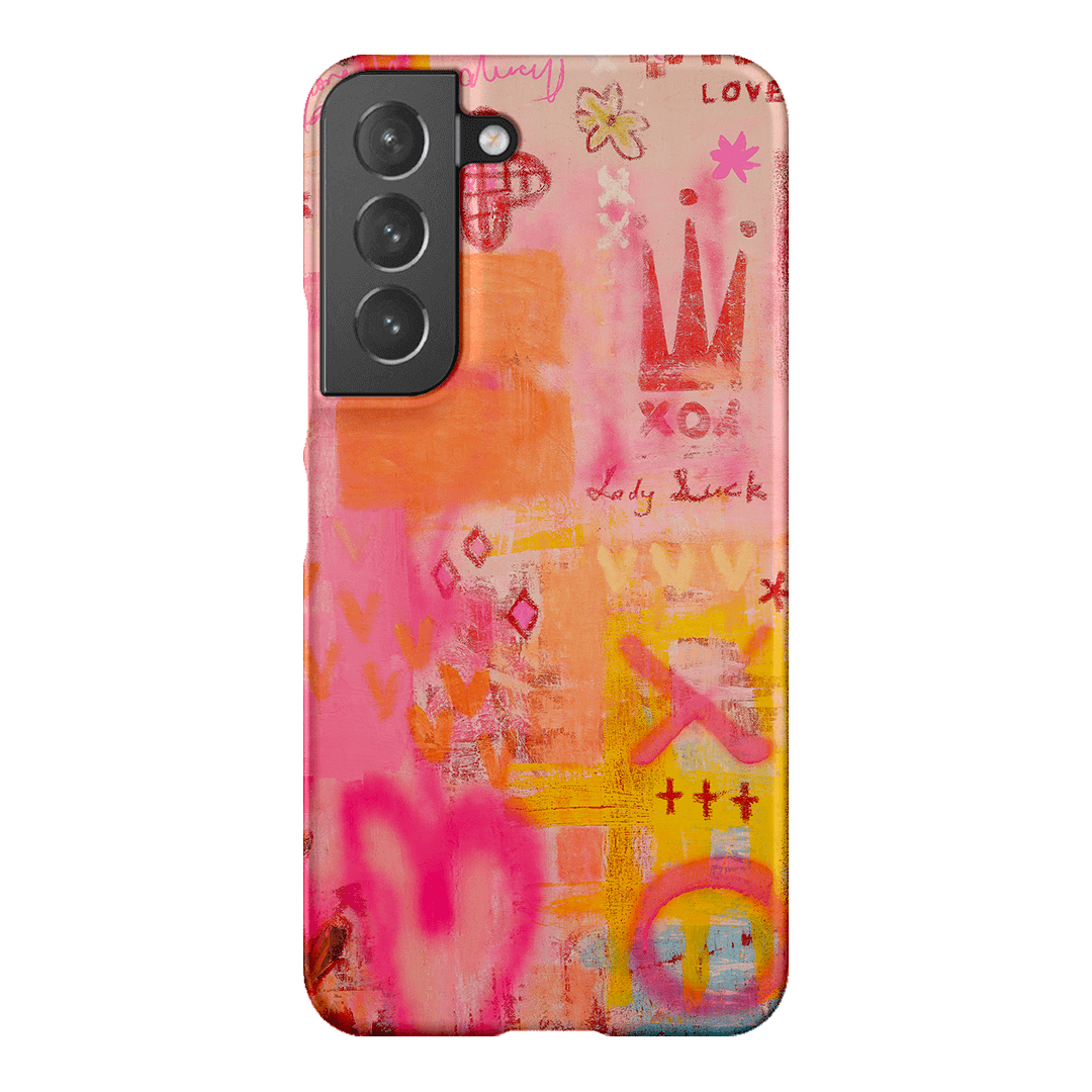 Lady Luck Printed Phone Cases Samsung Galaxy S22 Plus / Snap by Jackie Green - The Dairy