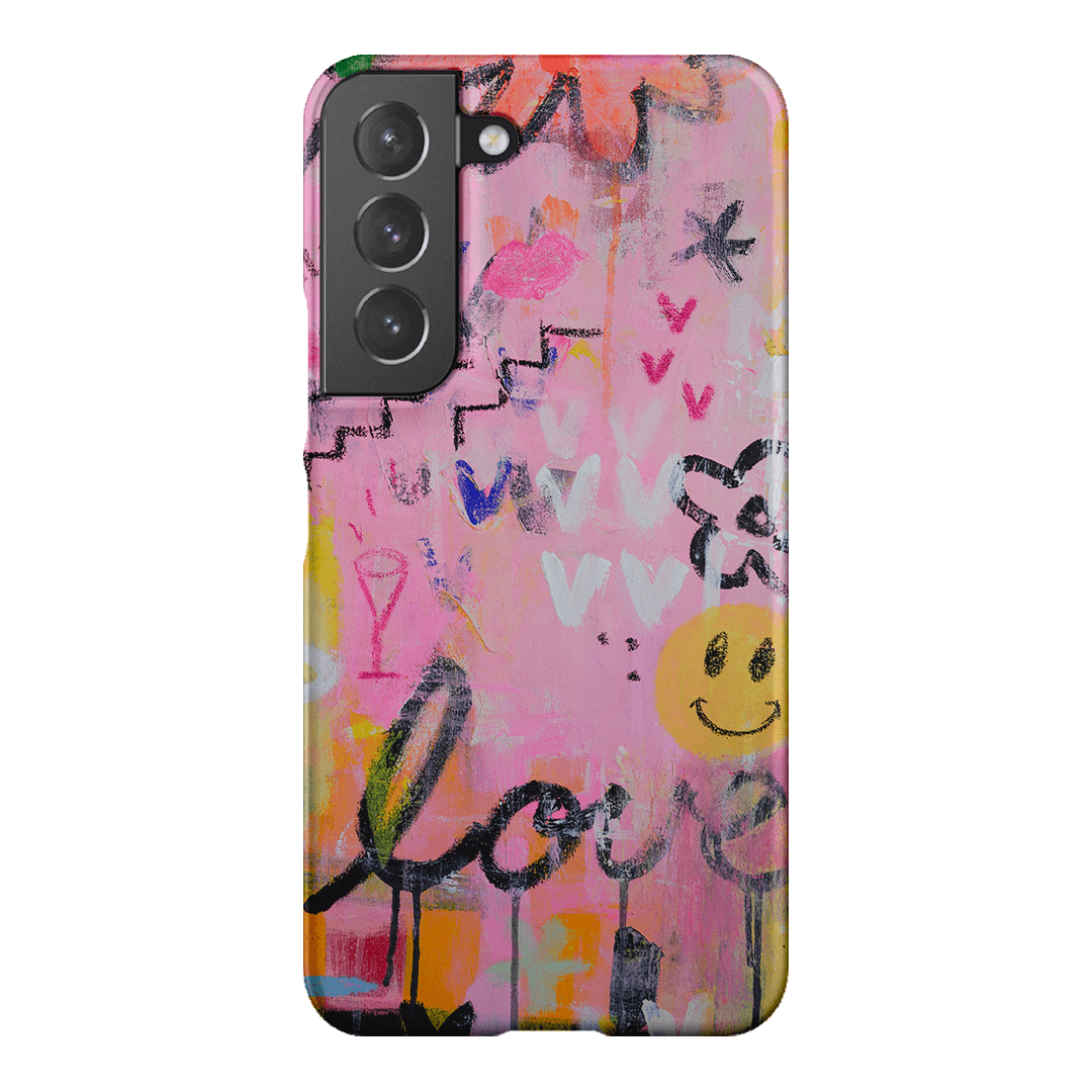 Love Smiles Printed Phone Cases Samsung Galaxy S22 Plus / Snap by Jackie Green - The Dairy