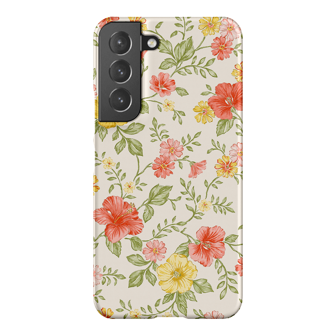 Hibiscus Printed Phone Cases Samsung Galaxy S22 Plus / Snap by Oak Meadow - The Dairy