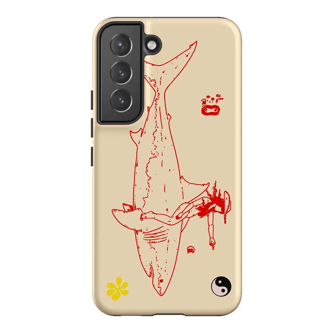 1800-Busy-Rn in Cream Printed Phone Cases Samsung Galaxy S22 Plus / Armoured by Easty Beasty - The Dairy
