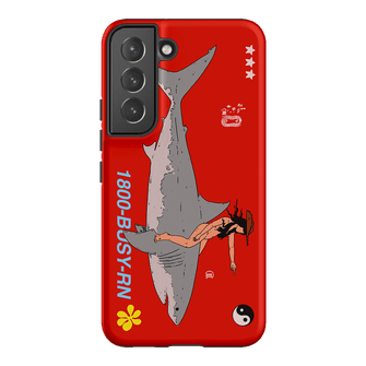 1800-Busy Rn in Red Printed Phone Cases Samsung Galaxy S22 Plus / Armoured by Easty Beasty - The Dairy