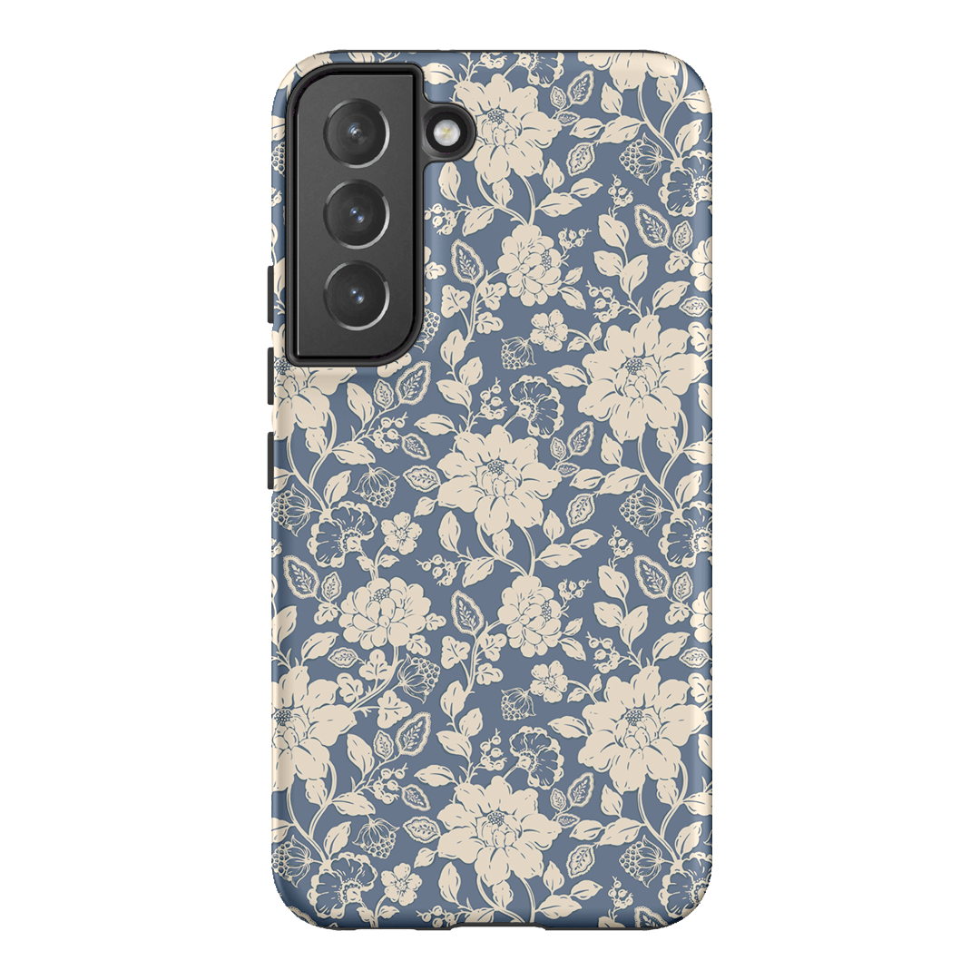 Blue Garden Printed Phone Cases Samsung Galaxy S22 Plus / Armoured by Kasiags Art - The Dairy