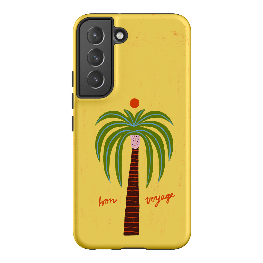 Bon Voyage Yellow Printed Phone Cases Samsung Galaxy S22 Plus / Armoured by Marie Fauritte - The Dairy
