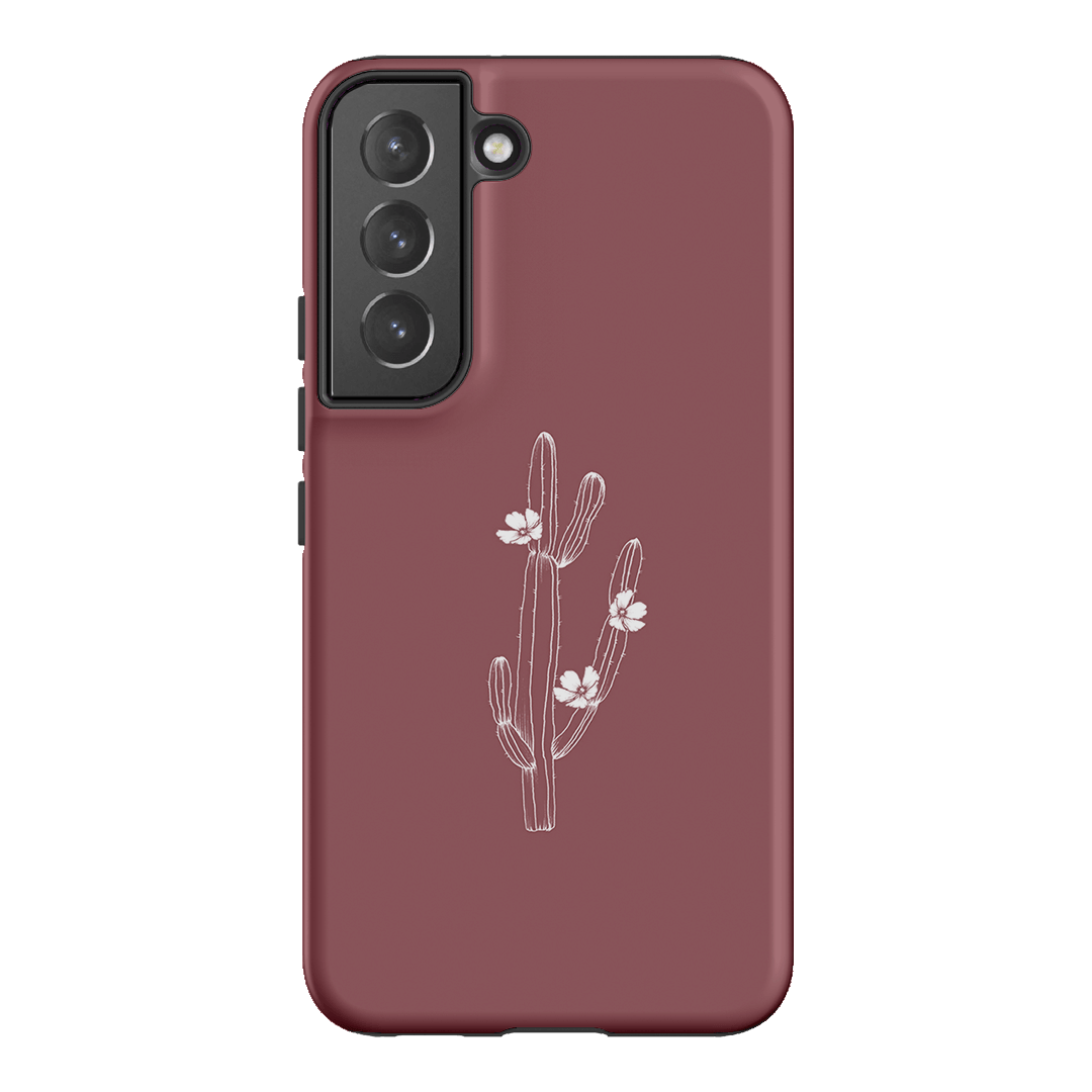 Cactus Flower Printed Phone Cases Samsung Galaxy S22 Plus / Armoured by Typoflora - The Dairy
