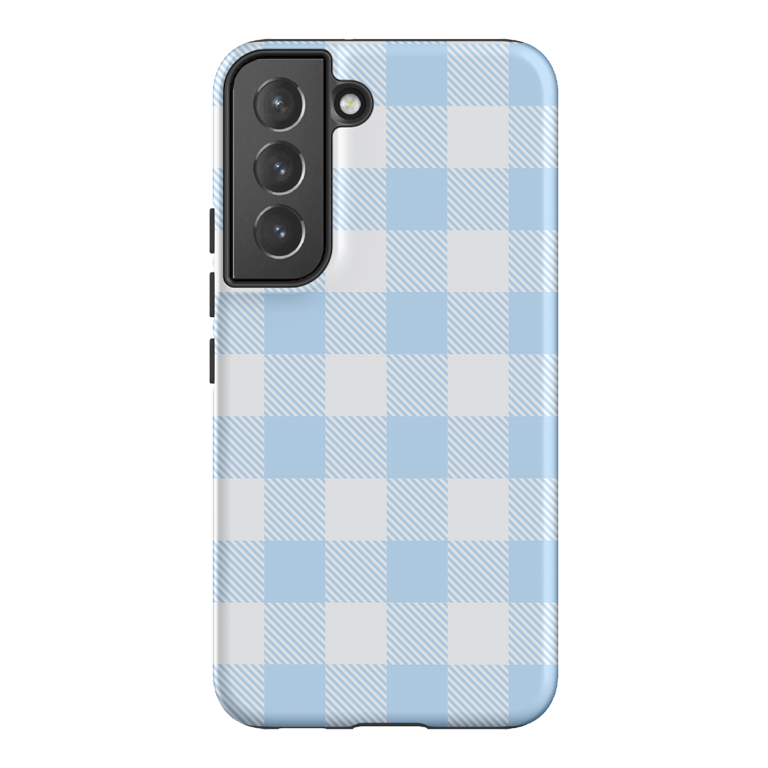 Cloud Plaid Printed Phone Cases Samsung Galaxy S22 Plus / Armoured by The Dairy - The Dairy