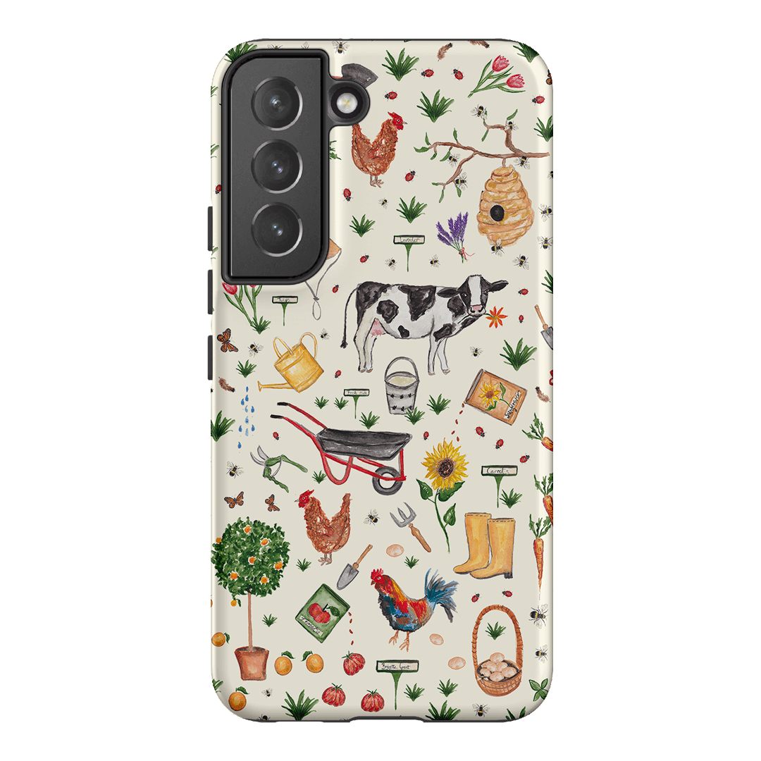 Farm Stay Printed Phone Cases Samsung Galaxy S22 Plus / Armoured by BG. Studio - The Dairy