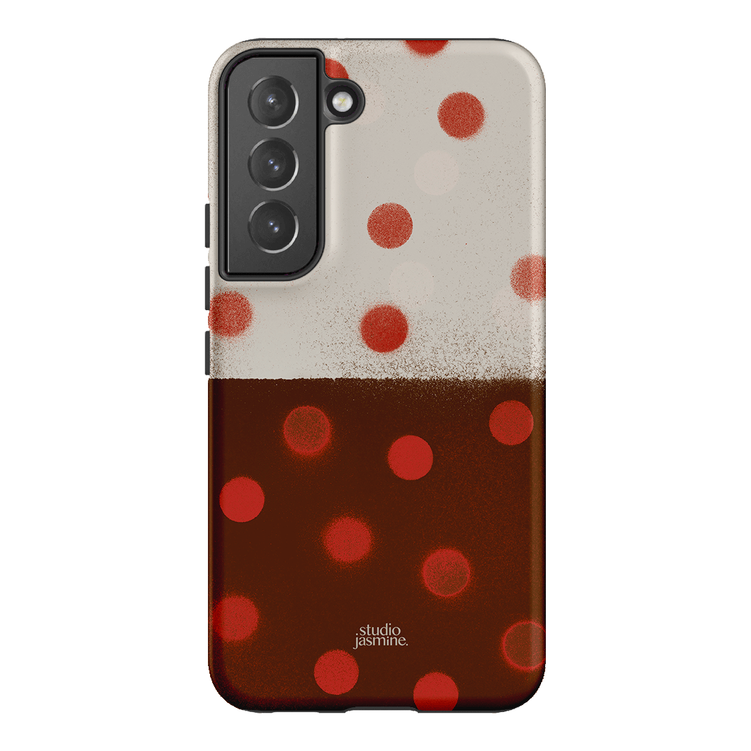 Ladybug Polka Dot Printed Phone Cases Samsung Galaxy S22 Plus / Armoured by Jasmine Dowling - The Dairy
