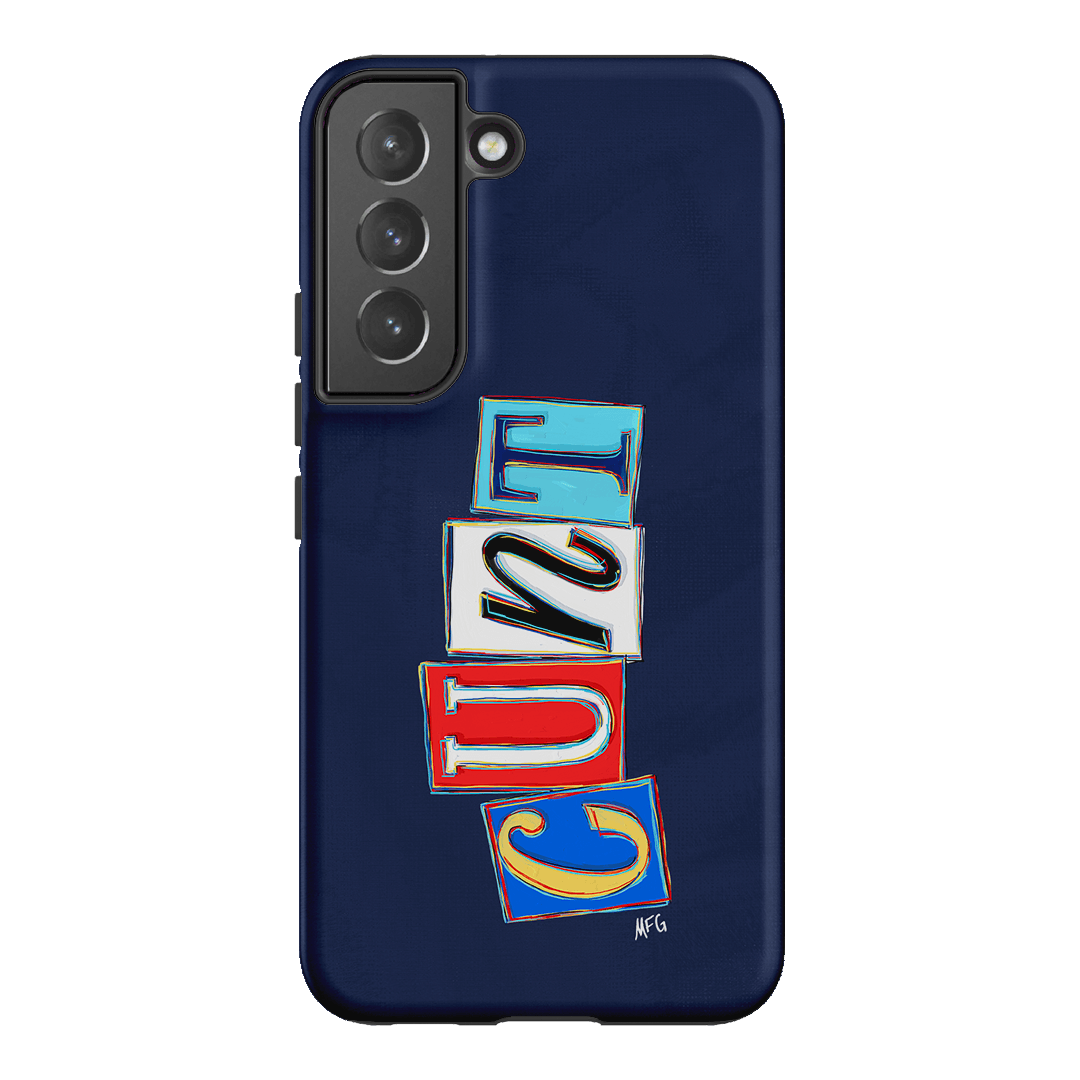 Lil Cnts Blue Printed Phone Cases Samsung Galaxy S22 Plus / Armoured by Margarbs Art - The Dairy