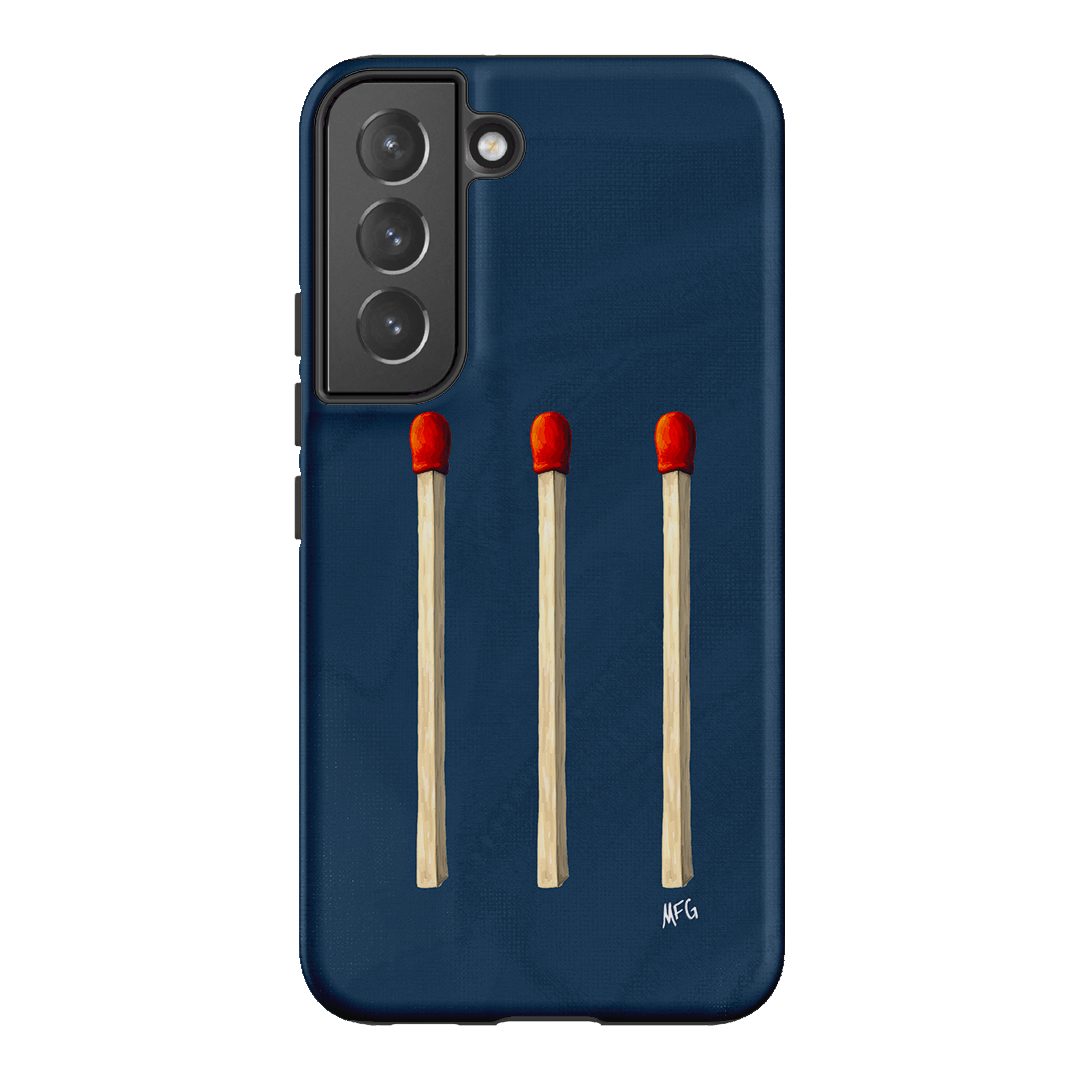 Matchstick Printed Phone Cases Samsung Galaxy S22 Plus / Armoured by Margarbs Art - The Dairy