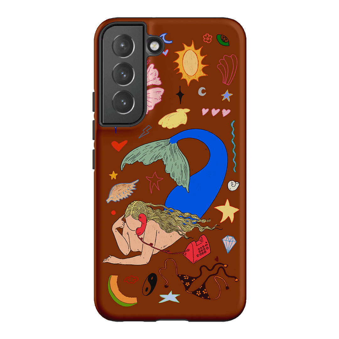 Mermaid Salad Chocolate Printed Phone Cases Samsung Galaxy S22 Plus / Armoured by Easty Beasty - The Dairy