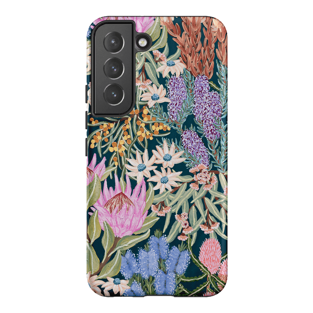 Moonlit Floral Printed Phone Cases Samsung Galaxy S22 Plus / Armoured by Amy Gibbs - The Dairy