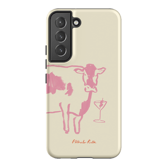 Mootini Pink Printed Phone Cases Samsung Galaxy S22 Plus / Armoured by Phthalo Ruth - The Dairy