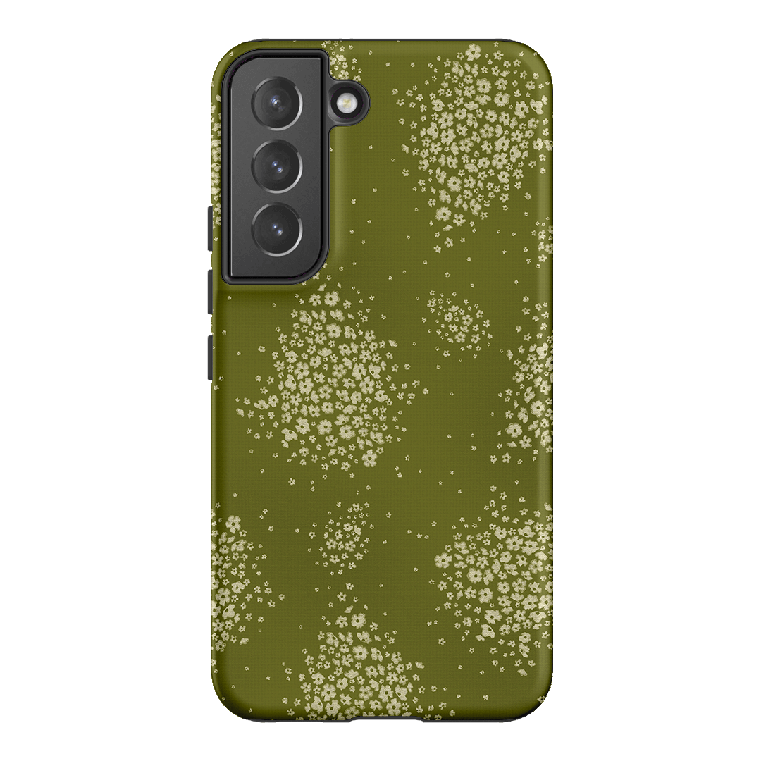 Olive Bloom Printed Phone Cases Samsung Galaxy S22 Plus / Armoured by Veronica Tucker - The Dairy