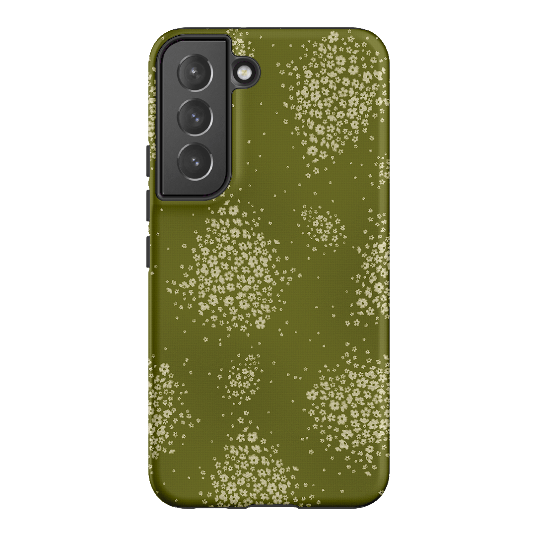 Olive Bloom Printed Phone Cases Samsung Galaxy S22 Plus / Armoured by Veronica Tucker - The Dairy
