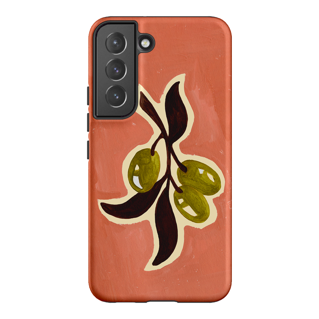 Olives Printed Phone Cases Samsung Galaxy S22 Plus / Armoured by Studio Bon - The Dairy