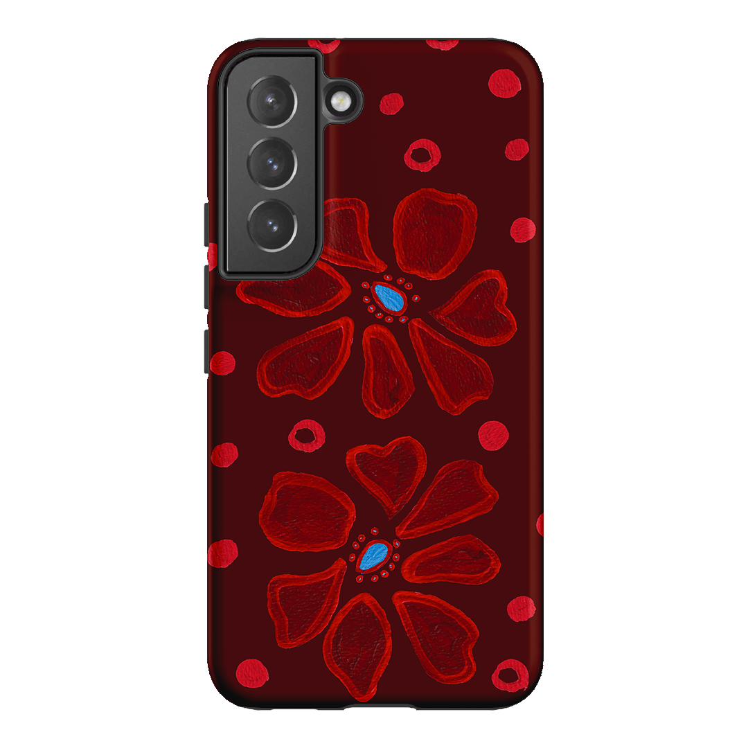 Painted Petal Rouge Printed Phone Cases Samsung Galaxy S22 Plus / Armoured by BG. Studio - The Dairy