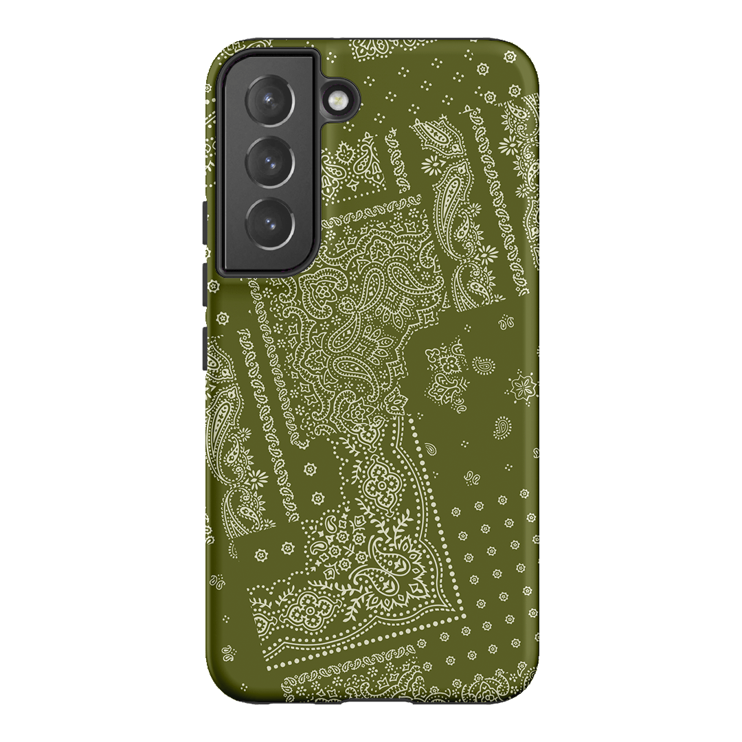Paisley Fern Printed Phone Cases Samsung Galaxy S22 Plus / Armoured by The Dairy - The Dairy