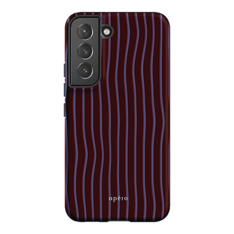 Panama Burgundy Printed Phone Cases Samsung Galaxy S22 Plus / Armoured by Apero - The Dairy