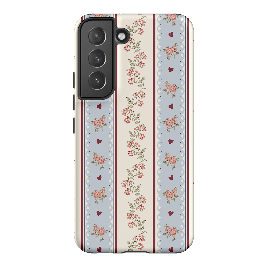 Pastel Stripe Printed Phone Cases Samsung Galaxy S22 Plus / Armoured by Kasiags Art - The Dairy