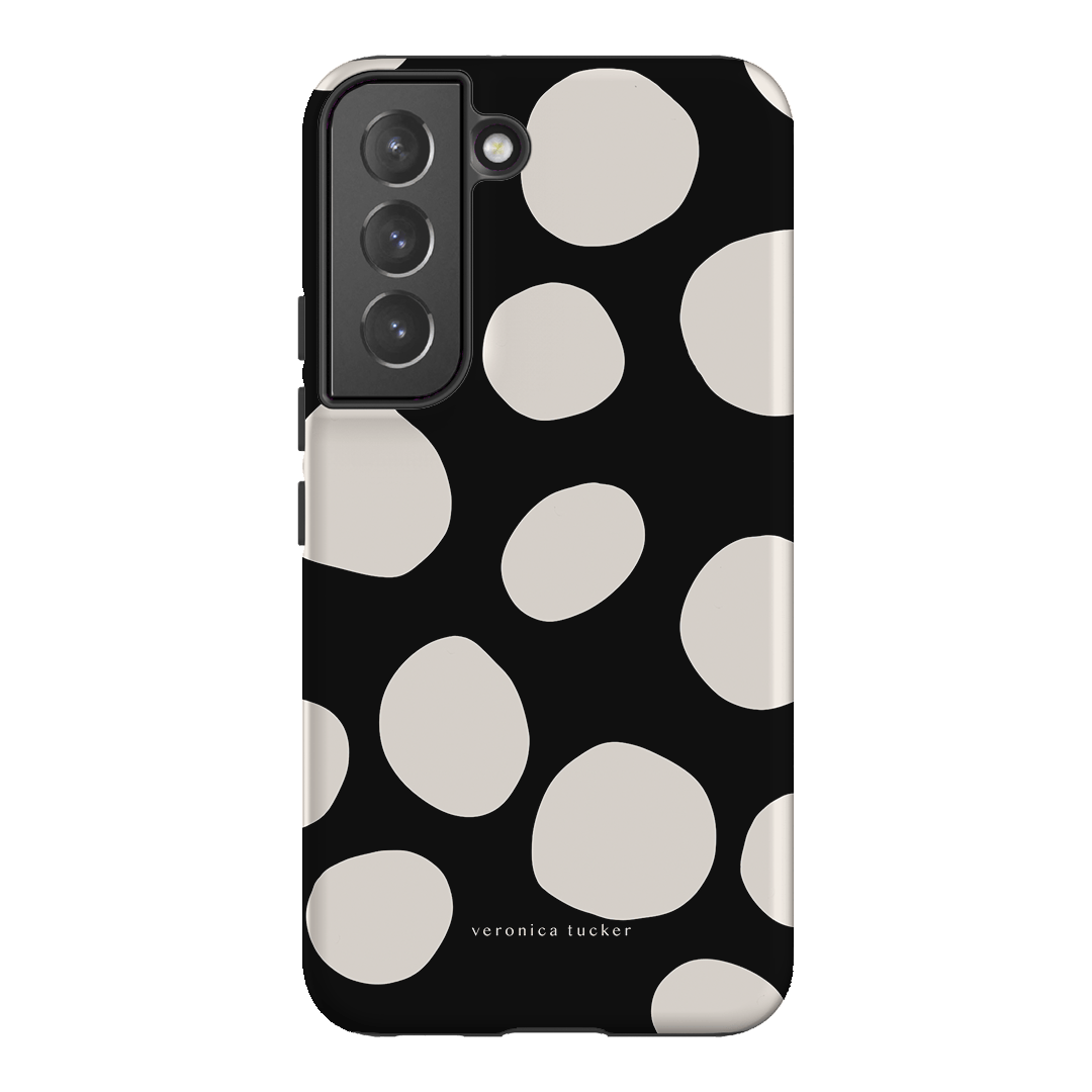 Pebbles Noir Printed Phone Cases Samsung Galaxy S22 Plus / Armoured by Veronica Tucker - The Dairy