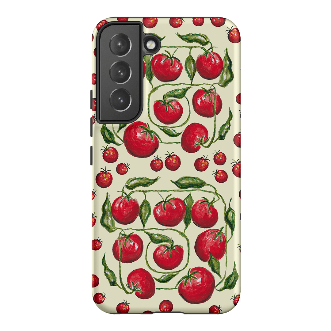 Red Tomatoes Printed Phone Cases Samsung Galaxy S22 Plus / Armoured by BG. Studio - The Dairy